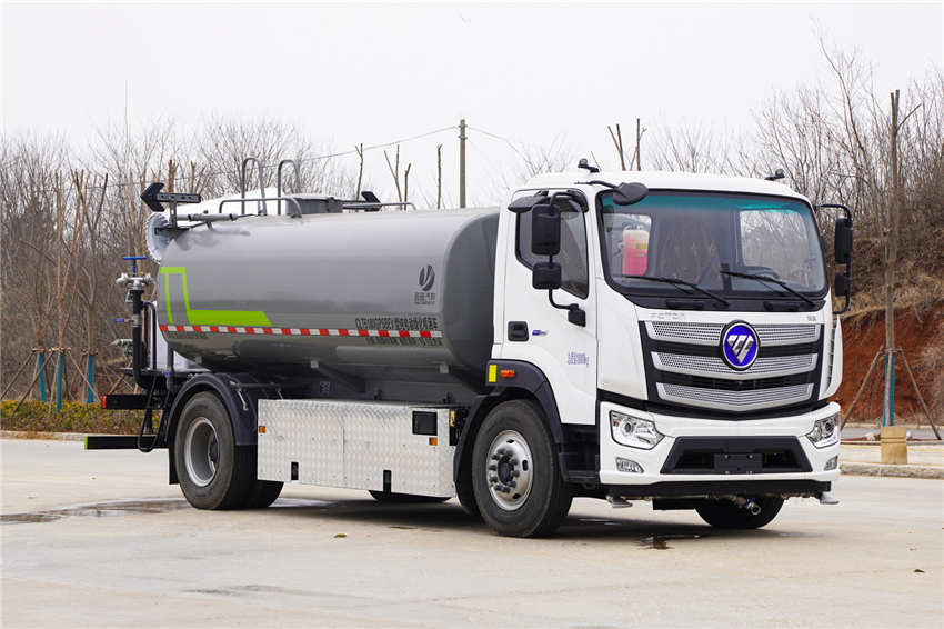 福田歐航13方純電動灑水車|CLT5180GPSBEV型純電動綠化噴灑車